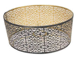 Metalshade E14 E27 Iron Hollow Out Modern Decorative Cylinder Shade for Table Wall Ceiling V1294-YM0901-3119250029311