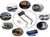 High Security 5/8 And 1/2 Inch Trailer Hitch Pin Coupler Receiver Lock With Reinforced Design For V1192-AZ-W-23603