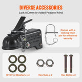 Adjustable Trailer, 2-5/16" Hitch Ball, 15000 lbs Capacity, Heavy Duty Cast Channel-Mount V952-KDJXTCOHQDZ2OQEGOV0