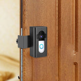 Anti-Theft Video Doorbell Mount Compatible With Video Doorbell, Adjustable No-Drill Mounting Bracket V1369-AZ3-W-09554