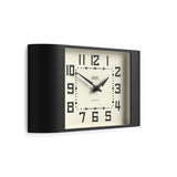 Newgate Metro Wall Clock-Black V398-NG-MET3K