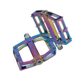 SWETRACE Colorful Aluminum Alloy Foot Pedals for Cyclists 1 Pair 4.5*3.6*0.8in V1189-LWWAL-20260327-03734