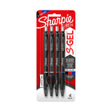 Sharpie Gel 0.7mm Asst Pk4 Bx6 DS-SH2096174