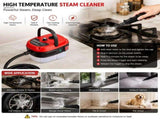 Versora Pro Car Steam Cleaner, 2500W Steam Cleaner, Lightweight High-Temp Steamer for Auto V1107-765-41053-RED