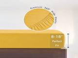 King Size Sheet, 100% Egyptian Cotton, Deep Pocket Premium Cotton Mattress Sheet,Double Bed V1189-LWWAL-20260401-05235