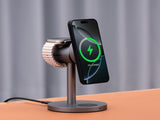 Aukey MagFusion 3-in-1 Qi2 Magnetic Fast Wireless Charging Station V1089-LLTSUKN1049280