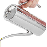 304 Stainless Steel Oil Dispenser Bottle, 23.7 fl oz Olive Oil Dispenser with Drip-Free Spout, V1369-AZ3-W-08754