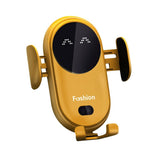 Wireless Car Charger Mount with Smart Sensor 2.8in x 5.3in x 3.9in, Automatic Clamping Vent Phone V1369-AZ3-W-23510