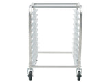 Bun Pan Rack, 10-Tier Commercial Bakery Racks with Brake Wheels, Aluminum Racking Trolley Storage V952-MBPJLZCCHC1058T4RV0