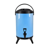 SOGA 10L Stainless Steel Insulated Milk Tea Barrel Hot and Cold Beverage Dispenser Container with VICDISPENSER10LBLU