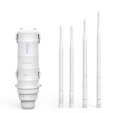 WAVLINK AC1200 Outdoor WiFi Dual Band Long Range Aerial HD4 Extender WiFi Router V201-FDZ1200WH8AU