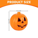 24pcs Pumpkin Box,Desktop Decor Party Container Pumpkin Decor Mini Pumpkin Bucket Plastic Pumpkin V1369-AZ3-W-21087