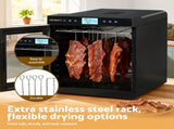 Devanti 10 Trays Food Dehydrator with Stainless Steel Tray FD-E-RACK-383B