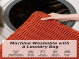 Upgraded Waffle Bath Mat, Super Absorbent Non Slip Mats for Bathroom Floor, Machine Washable Rugs V1259-DP01-A-4747