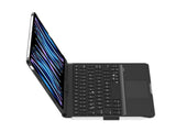 360 Degree Rotating Bluetooth Keyboard Leather Case For Ipad Pro 11 With Backlight - Black PRL-A101925600ADE