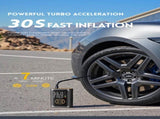 Wireless Tire Inflator with Digital Display Portable Air Compressor for Cars, Bikes, Balls & More V1107-CS-CZCQB