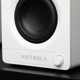 Victrola Tempo Bookshelf Speakers - White V398-VPS-400-WHT-INT