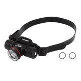 Diving Headlamp 1500LM Yellow Light LED Diving Head Lamp IPX8 Waterproof Underwater 80m Depth V1294-YM0626-3119220184411