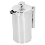 1000ml Hand Brewing Coffee Pot Stainless Steel Coffee Press Pot DoubleLayer Coffee Kettle V1294-YM0901-3113210083711