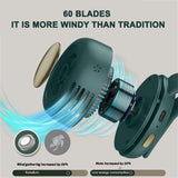 Portable Silent Mini Bladeless Fan Clip On, Portable silent mini bladeless electric fan, 3 Speeds V1259-DP01-A-3059