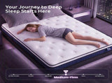 Levitex King Mattress 23CM With Pocket Spring & Cooling Gel Foam, Medium-Firm Full-Body Support, MATTRESS-F-SYNC-23-K
