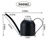Stainless Steel Watering Can Metal Water Can for Indoor Plants with Long Spout to Prevent Spillage V1366-AZ2-W-11865