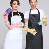 Kitchen Apron with Multiple Pockets, PVC Material, 1-Pack for Cooking and Cleaning V1370-AZ4-11842