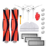 18Pcs Vacuum Cleaner Sweeper Filter Brushes Mopping Pads Kit for S50 S51 Parts V1189-LWWAL-20260327-04791