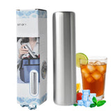 2Pack Ice Packs for Lunch Boxes Ice Pack for Cooler Reusable Stainless Steel Ice Packs for Coolers, V1107-133-99805-SLR-2PACK