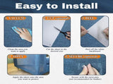 196.9"x15.7" Anti Cat Scratch Furniture Protector Clear Viny Couch Protector from Cat Claws V1107-135-93474-CLR2
