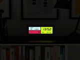 Newgate Spectronoma Lcd Alarm Clock Matte Black V398-NGLCD/SPECT1