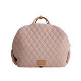 Luxury Quilted 2-in-1 Pet Travel Carrier & Car Booster Seat for Small Dogs V888-ELOSUNG35949