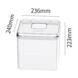 Rice Container Airtight Anti Bugs Moistureproof Hinged Lid Strong Plastic Rice Storage Bin for V1294-YM0706-3118230197811