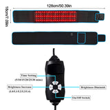 660nm Red & 850nm Near Infrared Light Therapy Heated Wrist Belt Pad Pain Relief V201-W13248965