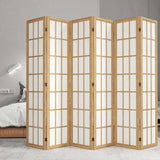 Levede 6 Panel Room Divider 170cm Freestanding Screen RD3003-6-NT
