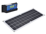 10W Solar Panel Set with 10A Controller Exhaust Fan for Car Yacht RV Boat Moblie Phone Battery V1294-YM0523-3114210164911