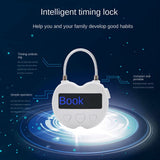 3X Smart Time Lock LCD Display Time Lock Multifunction Electronic, USB Rechargeable Temporary V1366-AZ2-W-15682