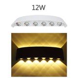 AC85-265V Modern Wall Sconce Lights LEDs Mounted Up Down Lights Indoor Lighting for Bedroom Balcony V1294-YM0901-L4108WW-12