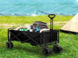 Lambu Garden Camping Trolley Outdoor Black UM1246-BK