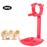 20Pcs Chicken Nipple Drinker Cups Waterer Hanging Cup Drinking Water Tool Farm Supplies V1294-YM0901-3111200071211