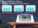 Ultrasonic Jewelry Cleaner Machine for Rings, Eyeglasses, All Jewelry V1263-JX-4697