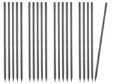 Rebar Stakes, 609.6 mm, Heavy-Duty 12 mm Diameter, Straight Galvanized Steel Ground Anchors with V952-LWDDIJ24YC12MNNC0001V0