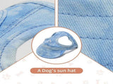 Dog Baseball for Small Medium Dogs, 2026 New Outdoor Sun Protection Hood Pet Summer Beach Peaked V1192-AZ-W-22172