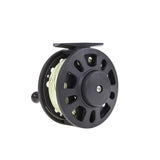 Fly Fishing Reel with Nylon Line, for Fly Line Backing Line and Taper Leader V1192-AZ-W-30777
