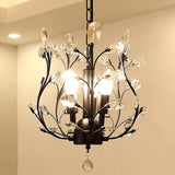Crystal Chandeliers Lighting, 3 Light, Vintage V178-23651