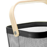 Fruit Colander Metal Material Comfortable Portable Handle Wear Resistant Practical Vegetable Drain V1294-YM0716-3118220113015