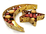 Holiday Supplies Eid Al Adha Dinner Plate Tray Iron Tray Moon Star Home Decoration V1294-YM0721-210226HT05-6