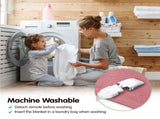 Laura Hill Electric Heated Blanket Throw Soft Coral Fleece w/ 9 Heat Settings - Pink THRG-KH-PK