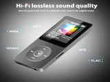 Portable Digital Music Player - Bluetooth 5.4, Hi-Fi Lossless Sound, 8GB Built-in & Expandable V888-ELOSUNG35701