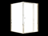 Semi Frameless Shower Screen x 195cm Side AS/NZS Glass V63-828651